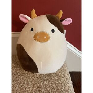 Squishmallows Ronnie‎ The Cow 8 inch Stuffed Plush Toy -  RARE